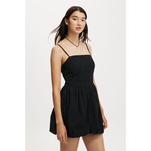 Cotton On Bubble Hem Mini Dress, Black, size US 2
